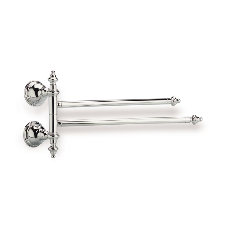 StilHaus EL16-08 15 Inch Classic Style Double Towel Bar with Swivel